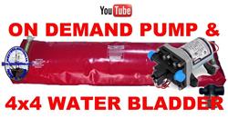 Water bladder and pump